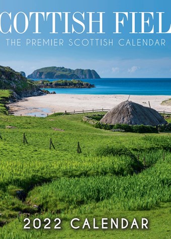 Scottish Field 2022 large calendar front cover